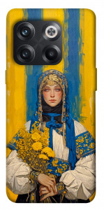 Чехол Ukrainian woman для OnePlus 10T