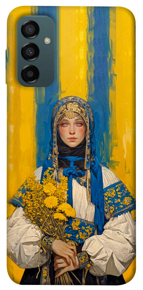 Чехол Ukrainian woman для Galaxy M34 5G