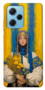 Чехол Ukrainian woman для Xiaomi Poco X5 Pro 5G