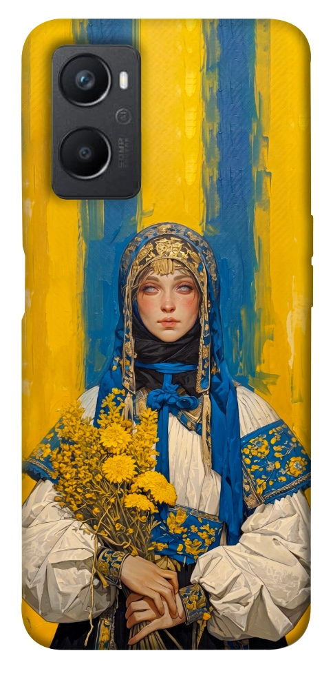 Чехол Ukrainian woman для Oppo A36