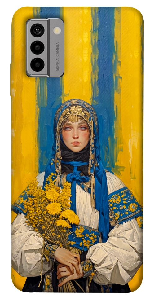 Чохол Ukrainian woman для Nokia G22