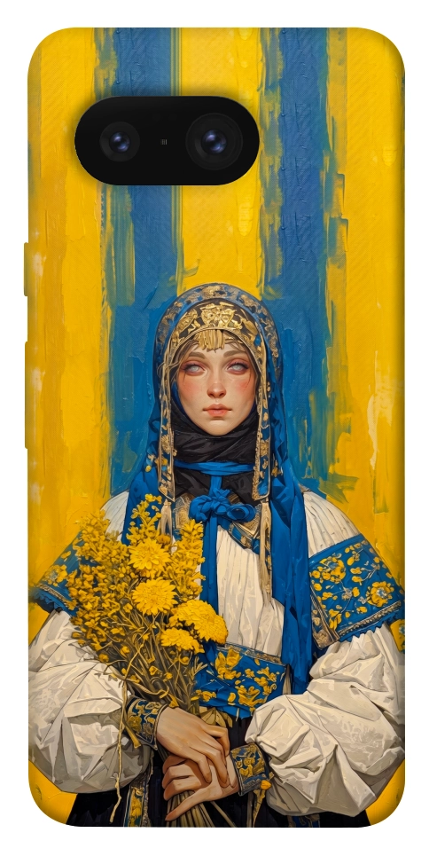 Чехол Ukrainian woman для Google Pixel 8