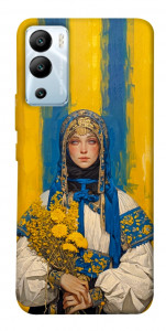 Чехол Ukrainian woman для Infinix Hot 12i