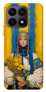 Чехол Ukrainian woman для Huawei Honor X8a