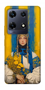 Чехол Ukrainian woman для Infinix Note 30 Pro NFC