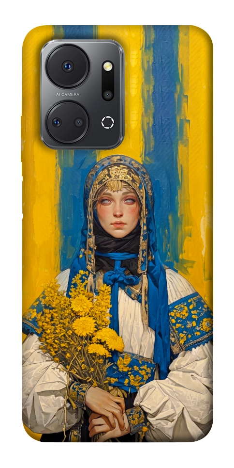 Чехол Ukrainian woman для Huawei Honor X7a