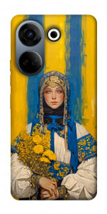Чехол Ukrainian woman для TECNO Camon 20 Pro (CK7n)