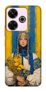 Чехол Ukrainian woman для Xiaomi Redmi 13 4G