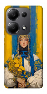 Чехол Ukrainian woman для Xiaomi Redmi Note 13 Pro 5G