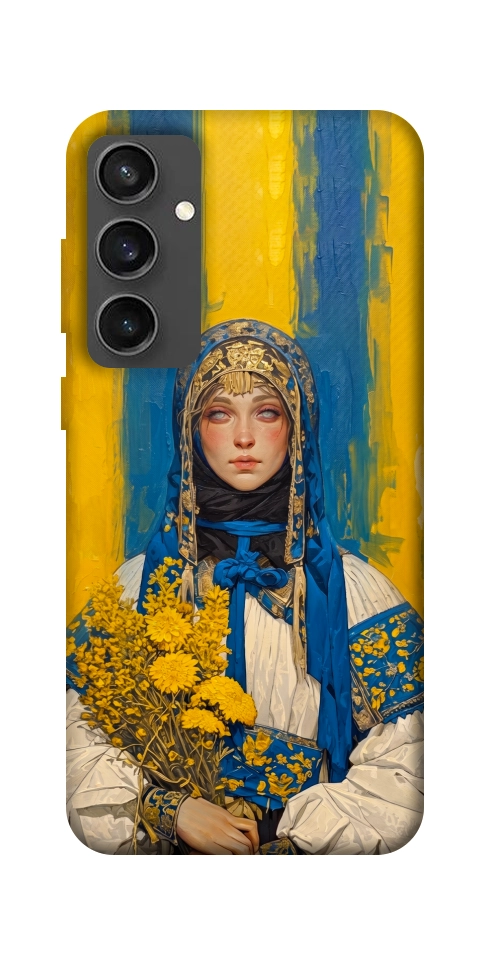 Чехол Ukrainian woman для Galaxy S24 FE