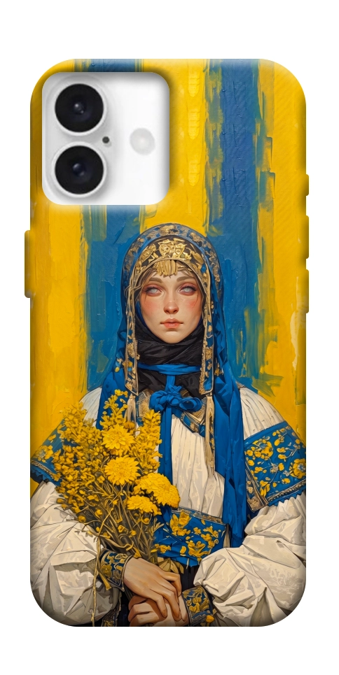 Чохол Ukrainian woman для iPhone 16