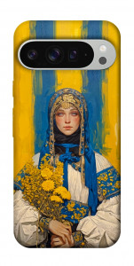 Чохол Ukrainian woman для Google Pixel 9 Pro XL