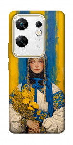 Чехол Ukrainian woman для Infinix Zero 30 4G
