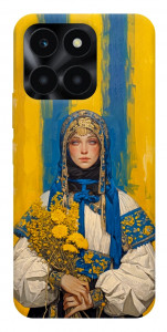 Чехол Ukrainian woman для Huawei Honor X6a