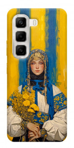 Чохол Ukrainian woman для Infinix Hot 50 4G