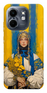 Чехол Ukrainian woman для Infinix Smart 9 4G