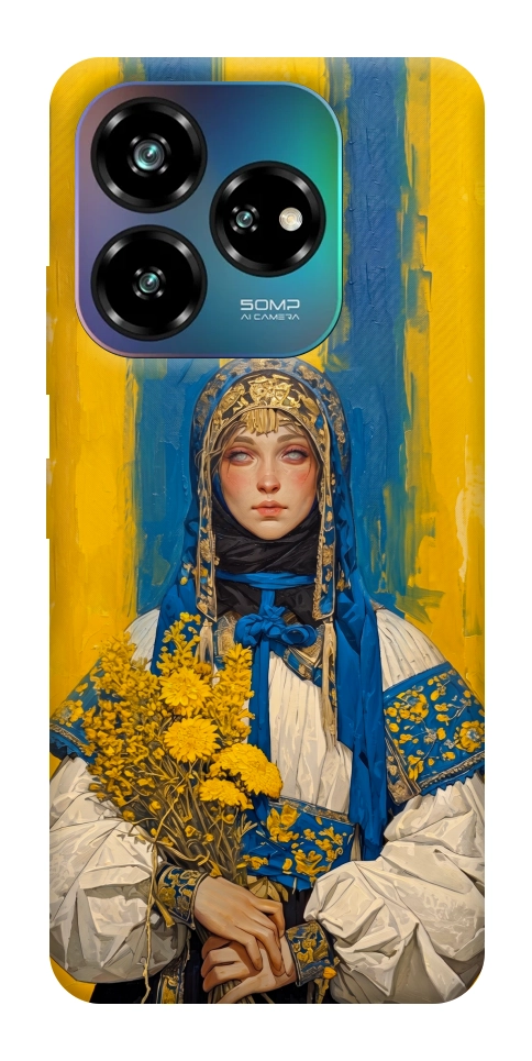 Чехол Ukrainian woman для ZTE Nubia V60