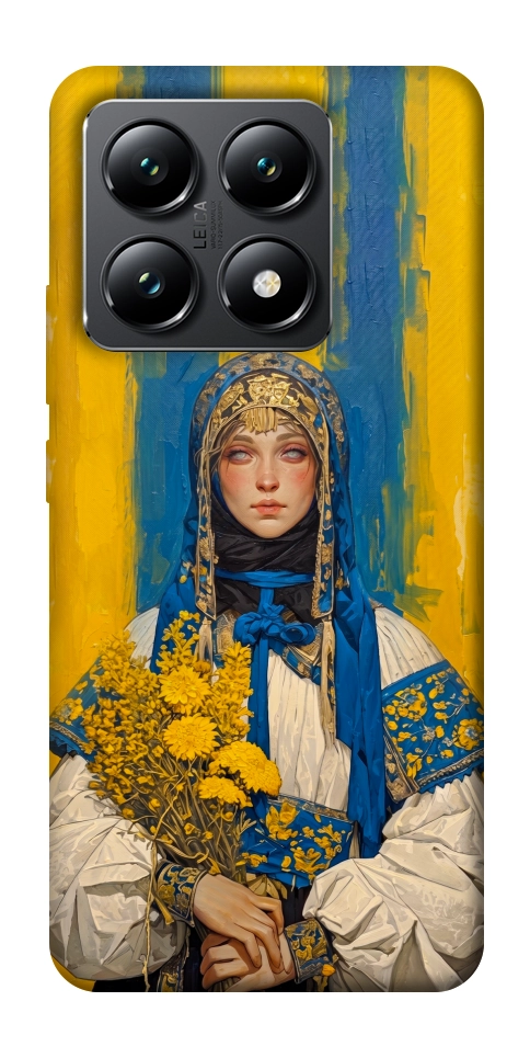 Чехол Ukrainian woman для Xiaomi 14T