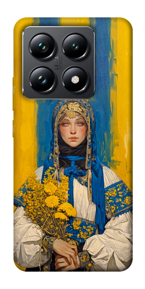 Чохол Ukrainian woman для Xiaomi 14T Pro