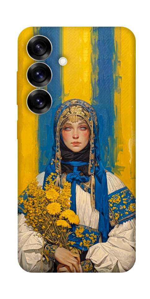 Чехол Ukrainian woman для Galaxy S25+