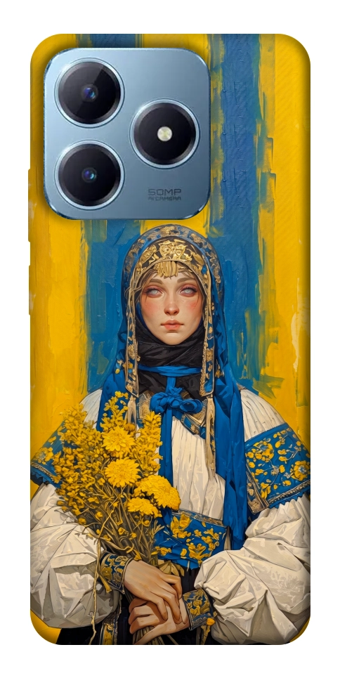 Чохол Ukrainian woman для Realme C63 4G