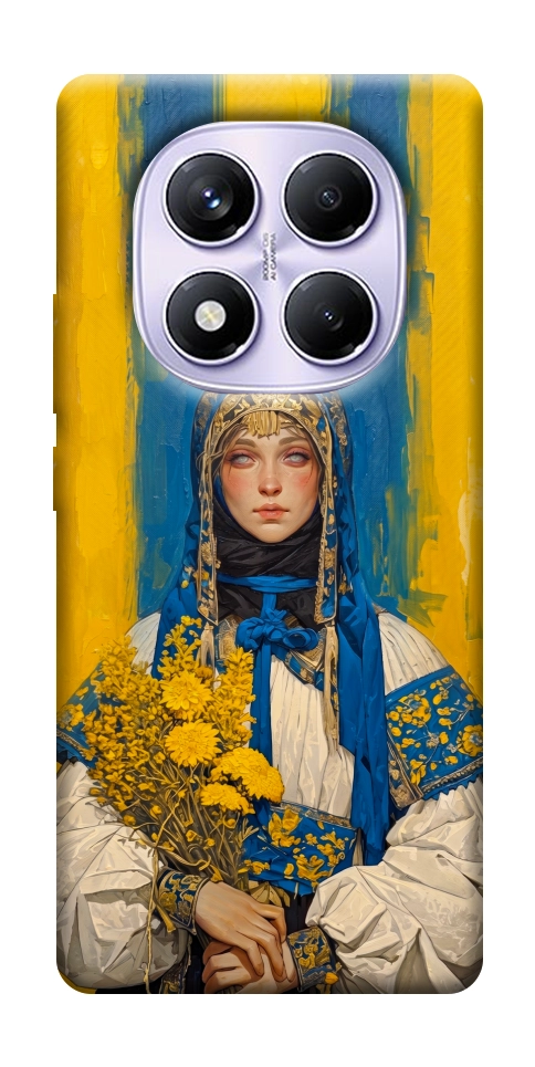 Чехол Ukrainian woman для Xiaomi Poco X7