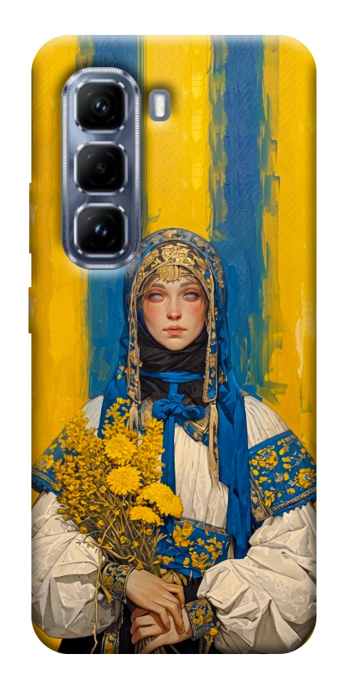 Чехол Ukrainian woman для Infinix Hot 50 Pro