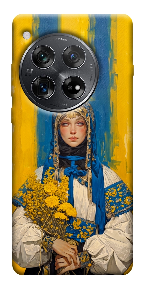 Чехол Ukrainian woman для OnePlus 12