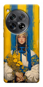 Чехол Ukrainian woman для OnePlus 12