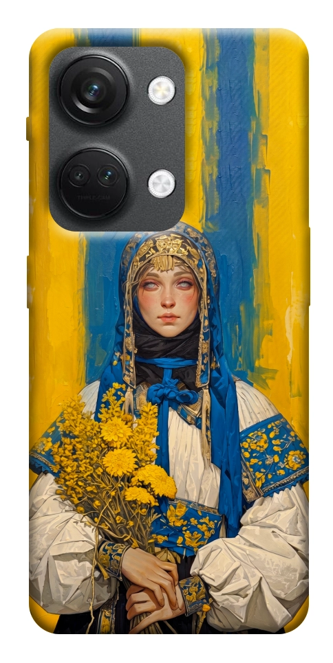 Чохол Ukrainian woman для OnePlus Nord 3