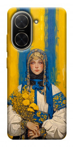 Чехол Ukrainian woman для Xiaomi Poco C71