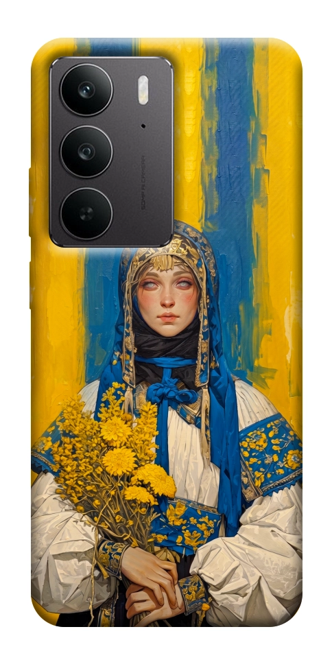 Чехол Ukrainian woman для Realme C75