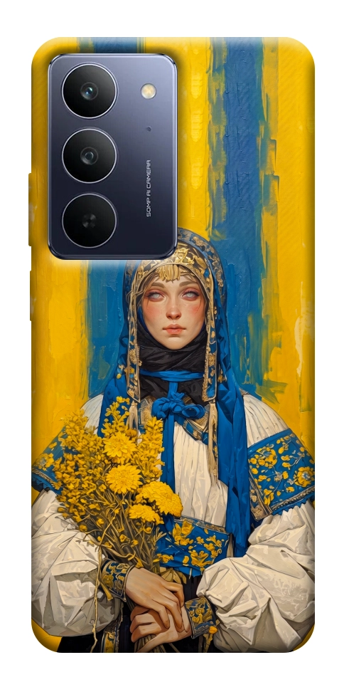 Чехол Ukrainian woman для Realme C75x