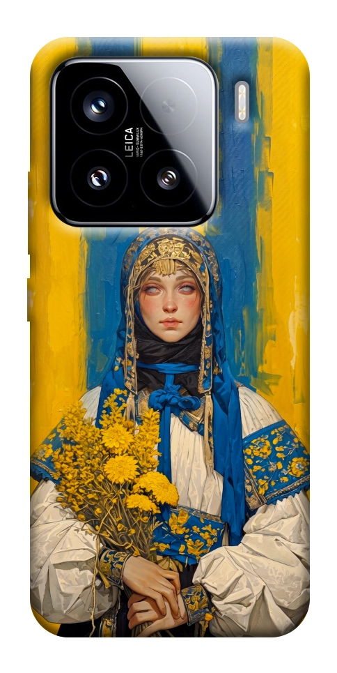 Чохол Ukrainian woman для Xiaomi 15