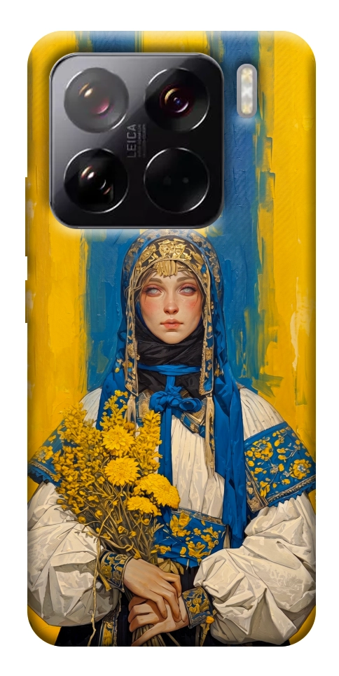 Чохол Ukrainian woman для Xiaomi 15 Pro