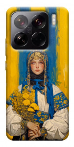 Чехол Ukrainian woman для Xiaomi 15 Pro