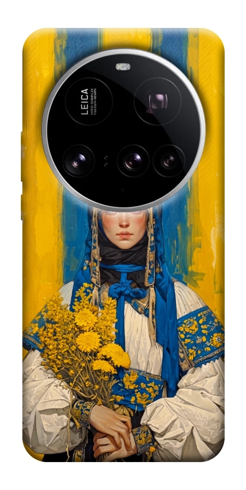 Чехол Ukrainian woman для Xiaomi 15 Ultra