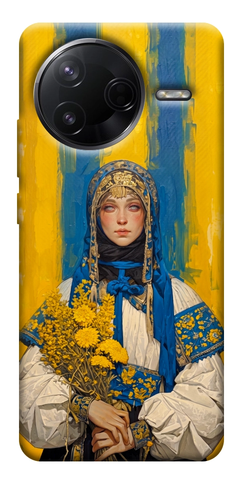 Чехол Ukrainian woman для Xiaomi Poco F7 Pro
