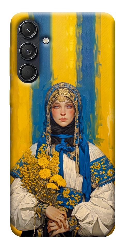 Чехол Ukrainian woman для Galaxy M55