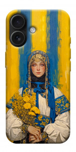 Чехол Ukrainian woman для iPhone 17