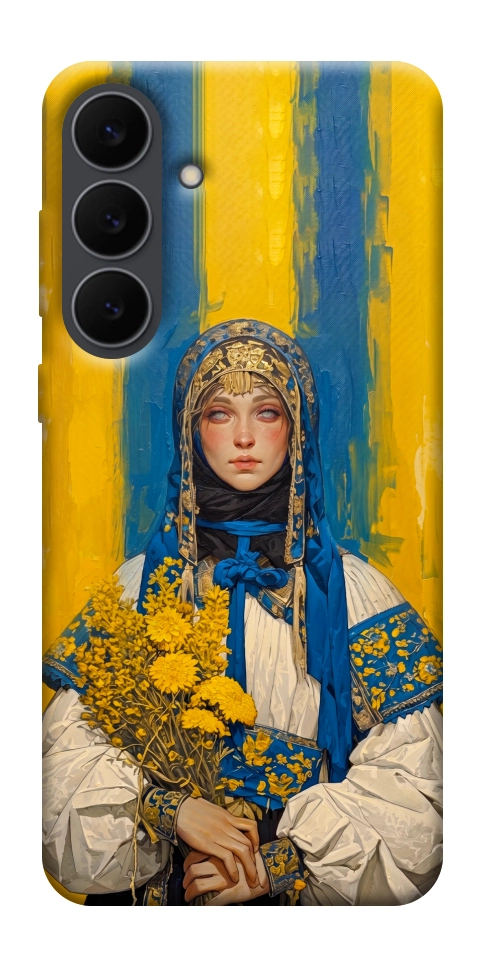 Чехол Ukrainian woman для Galaxy S25 FE
