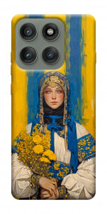 Чехол Ukrainian woman для Motorola Edge 60 Pro