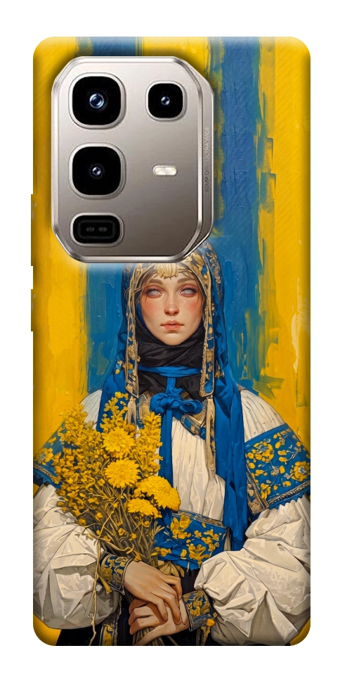 Чехол Ukrainian woman для Infinix Note 50 Pro 4G