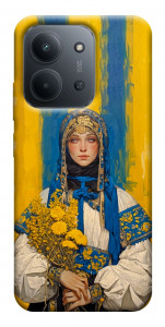 Чохол Ukrainian woman для Xiaomi Redmi 15C (Europe version)