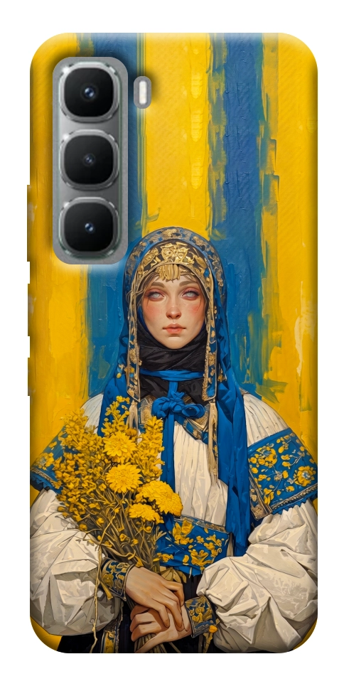 Чехол Ukrainian woman для Infinix Hot 60 Pro+