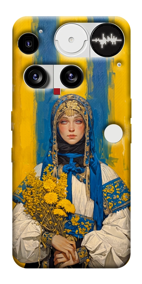 Чохол Ukrainian woman для Nothing Phone (3)