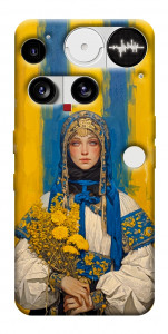 Чохол Ukrainian woman для Nothing Phone (3)