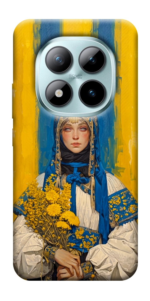 Чохол Ukrainian woman для Xiaomi Redmi Note 15 Pro+ 5G