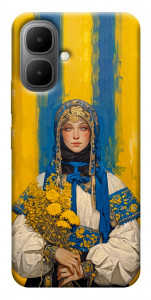 Чехол Ukrainian woman для Infinix Smart 10