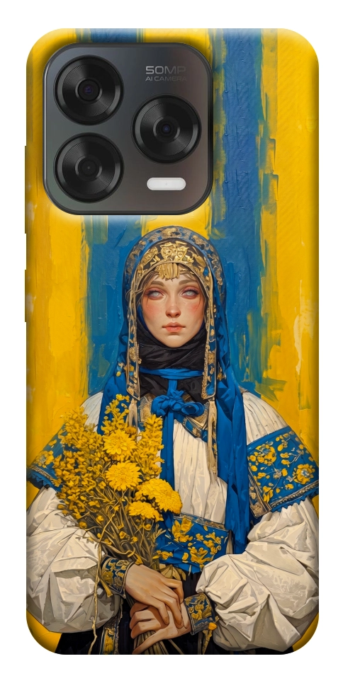 Чехол Ukrainian woman для ZTE Nubia V70 Design